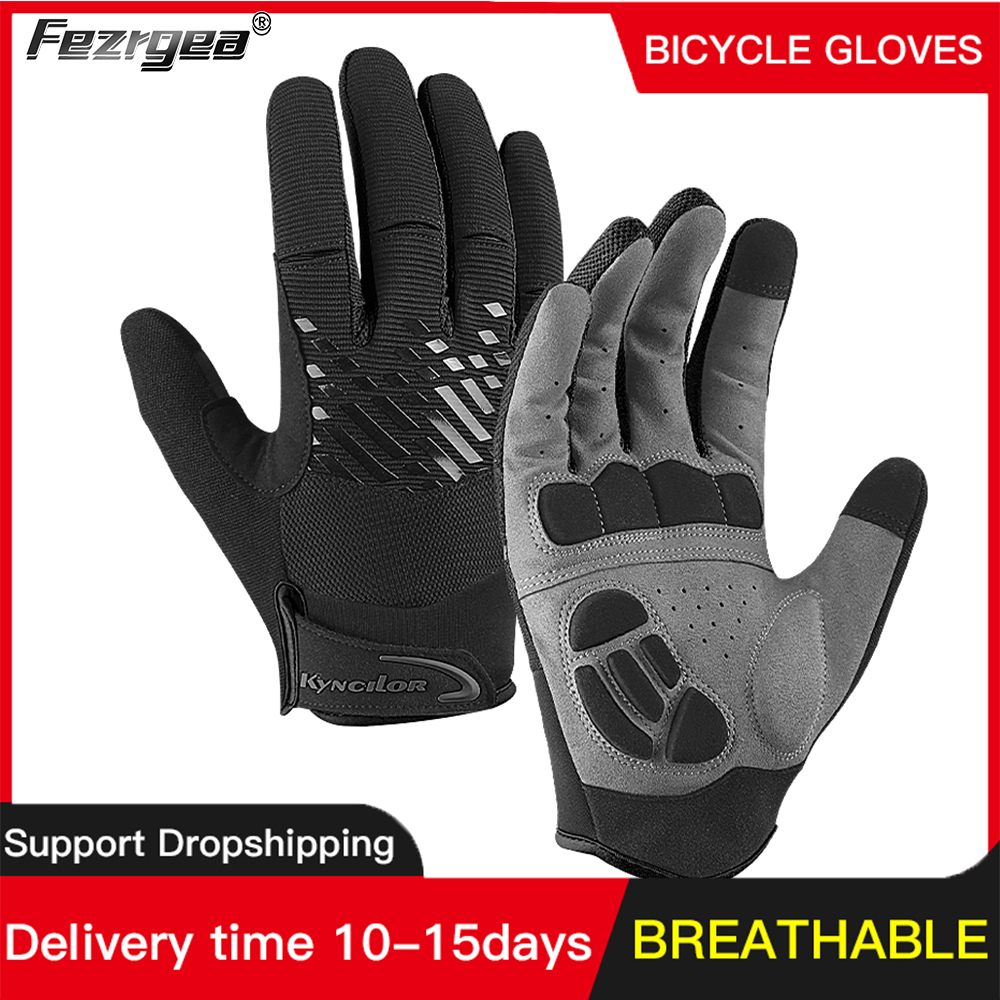Mountain Biking For Fitness - Mountain Bike Touch Screen Cycling Gloves