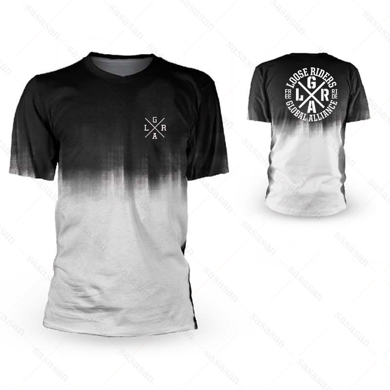 Mountain Biking History - Motocross Loose Riders Short Sleeve Jersey