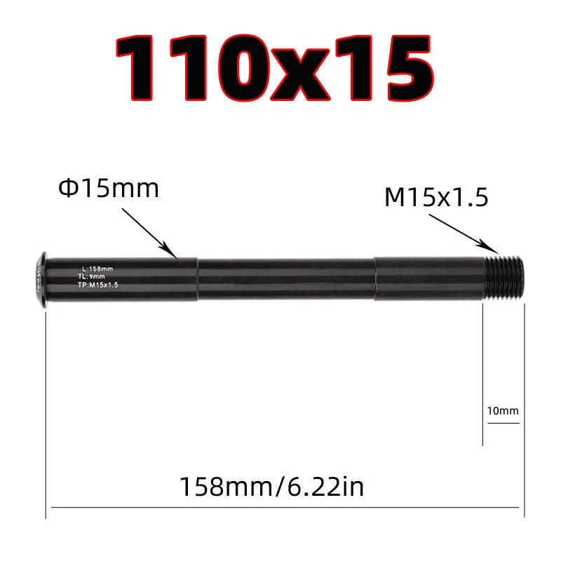 Mountain Bike Thru Axle 158mm  - Mountain Biking History ulasan dan harga