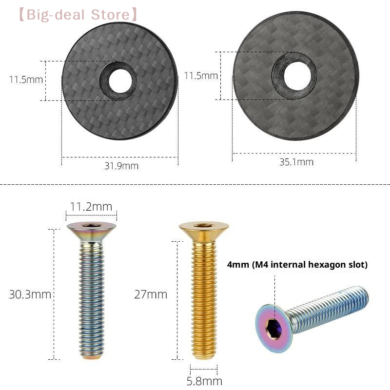 【M】Carbon Fiber Headset Top Ca - Mountain Biking History ulasan dan harga