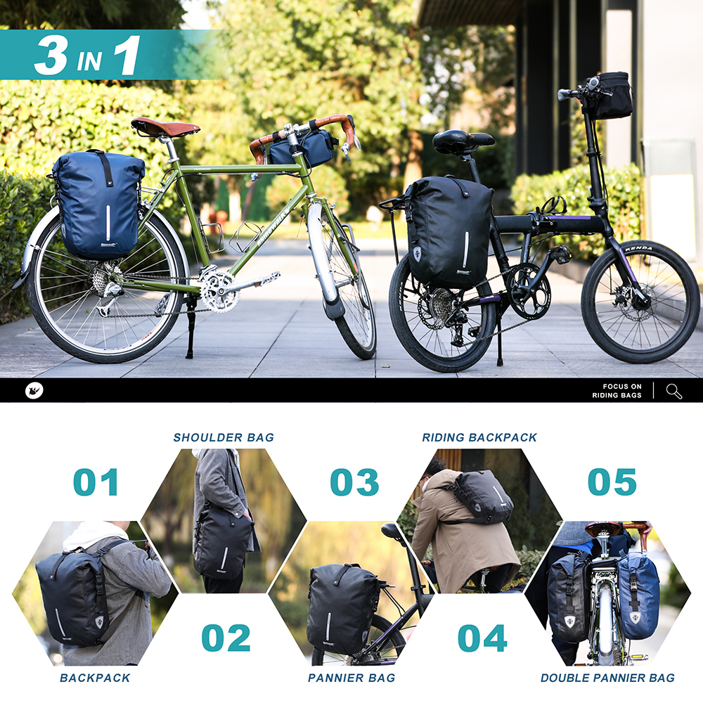 Rhinowalk Waterproof Bike Pann - Mountain Biking Rucksack ulasan dan harga