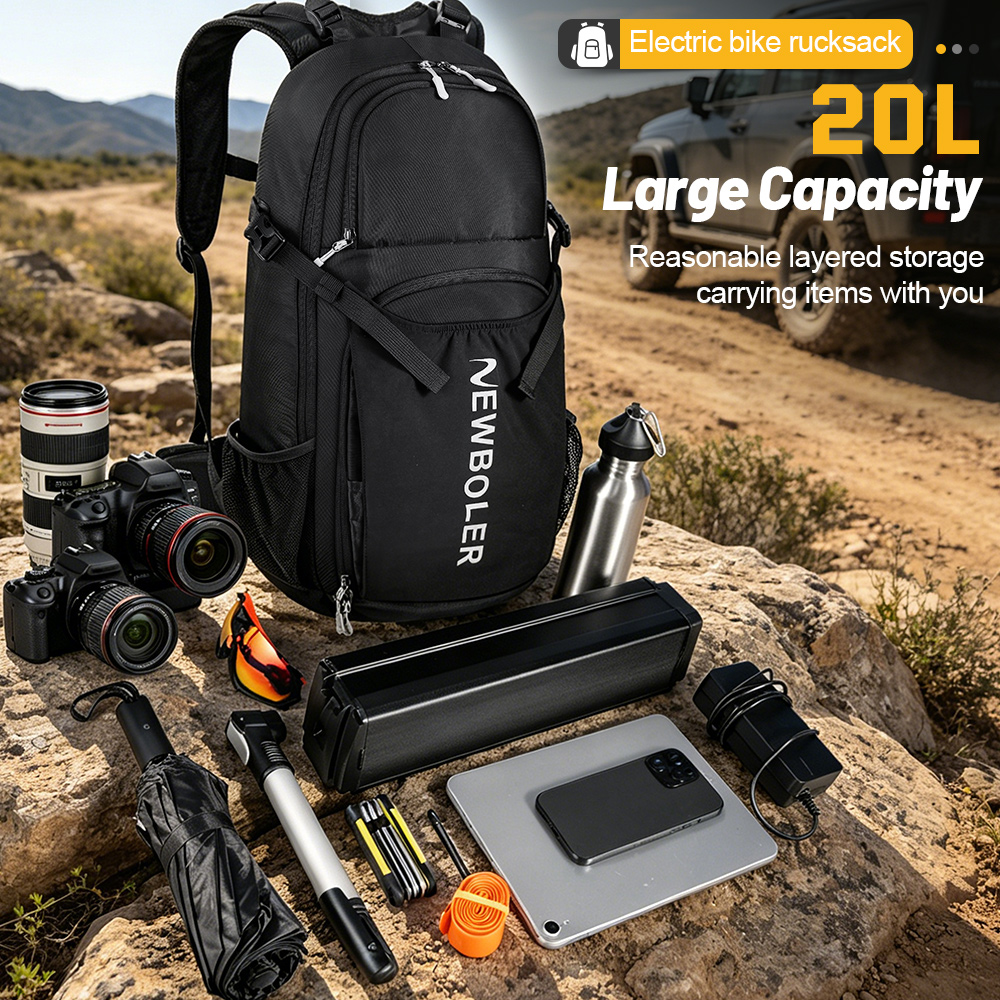 Bike Backpack E-Bike Battery B - Mountain Biking Rucksack ulasan dan harga