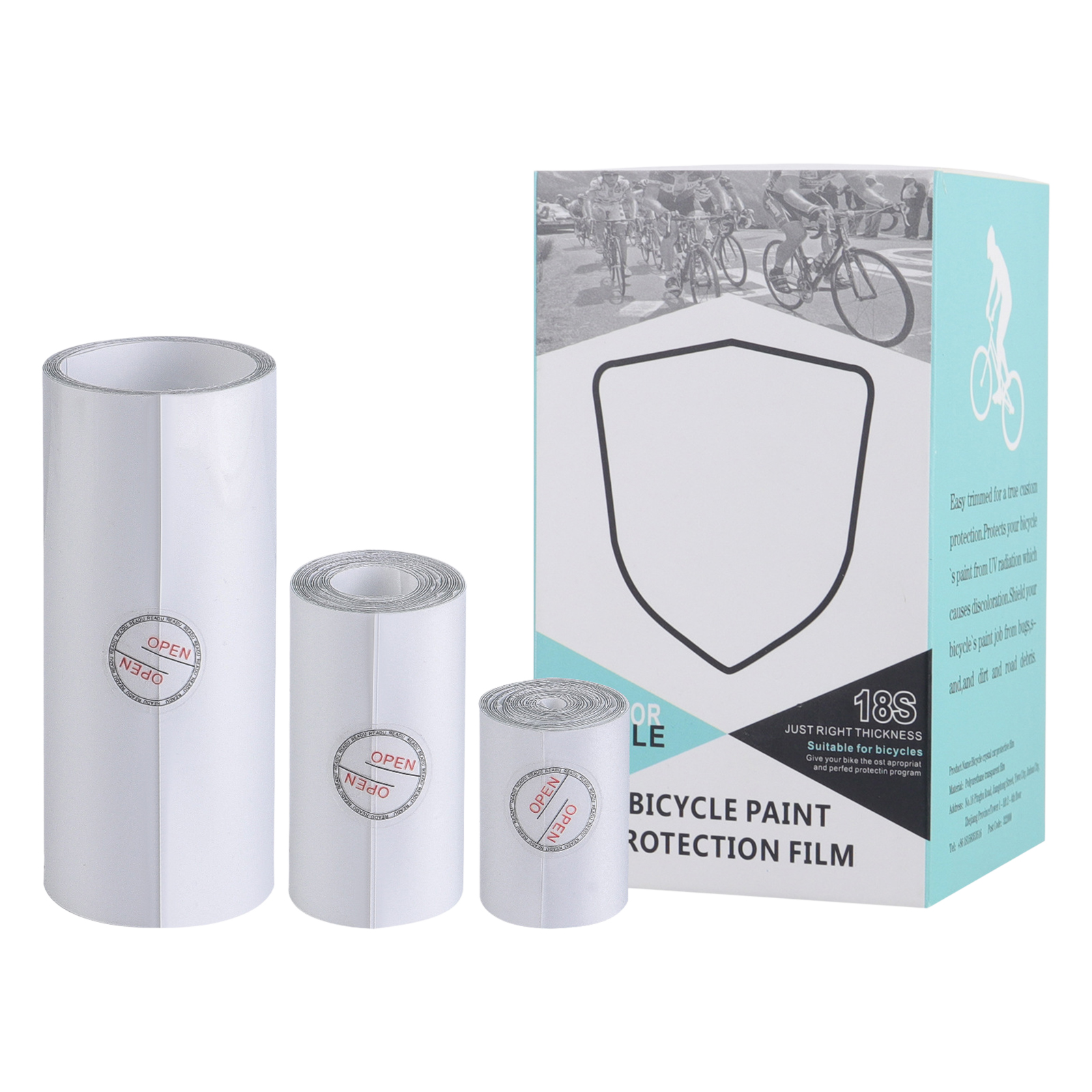 Bike Frame Protection Tape Cle - Mountain Biking History ulasan dan harga